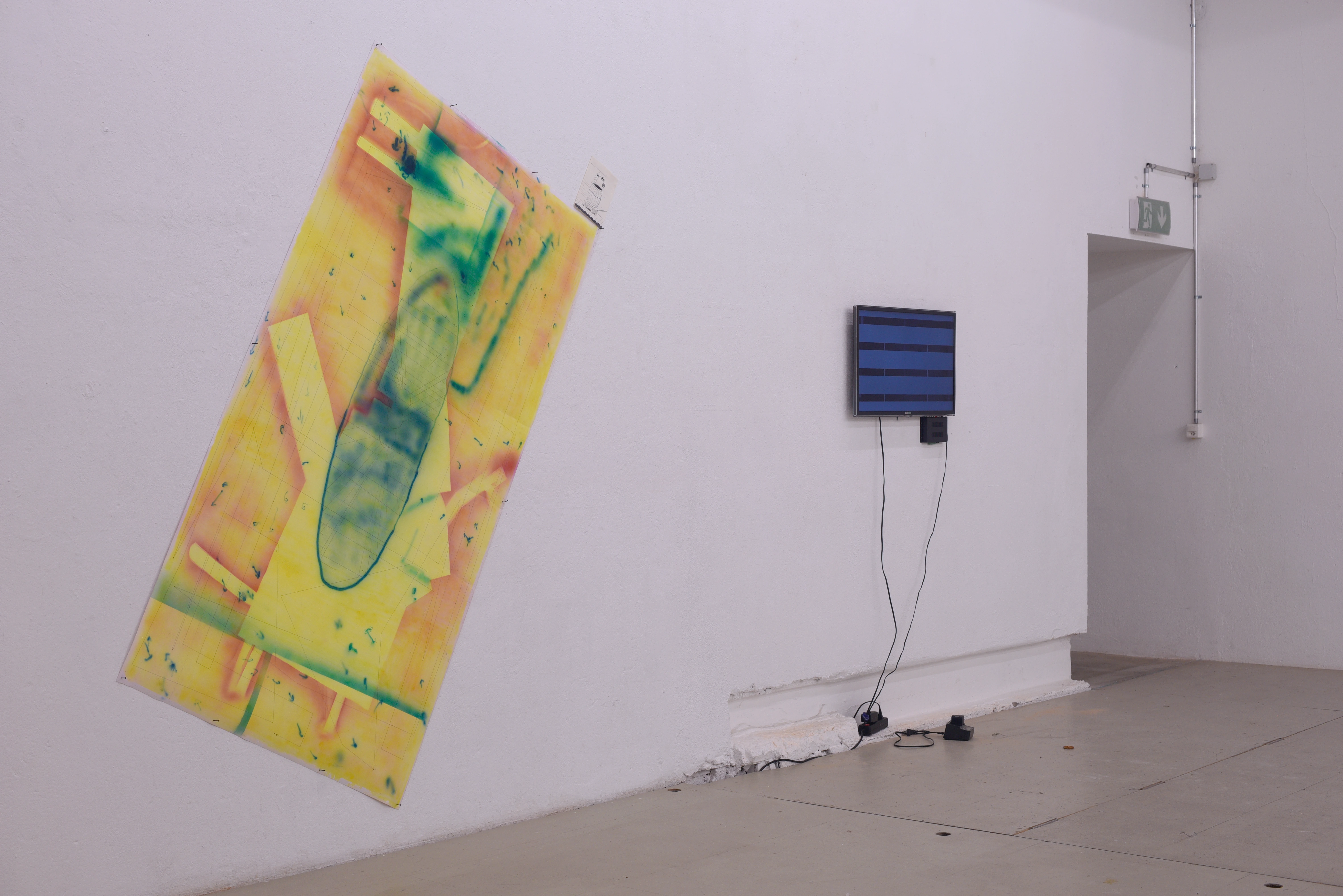 Kleine Reparaturen, installation view.