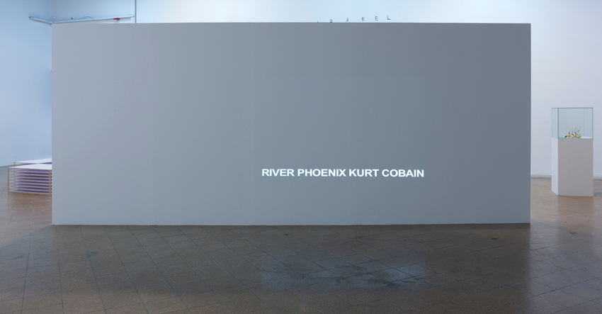 no importa mi nombre, exhibition view.