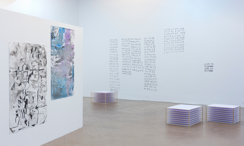 no importa mi nombre, exhibition view.