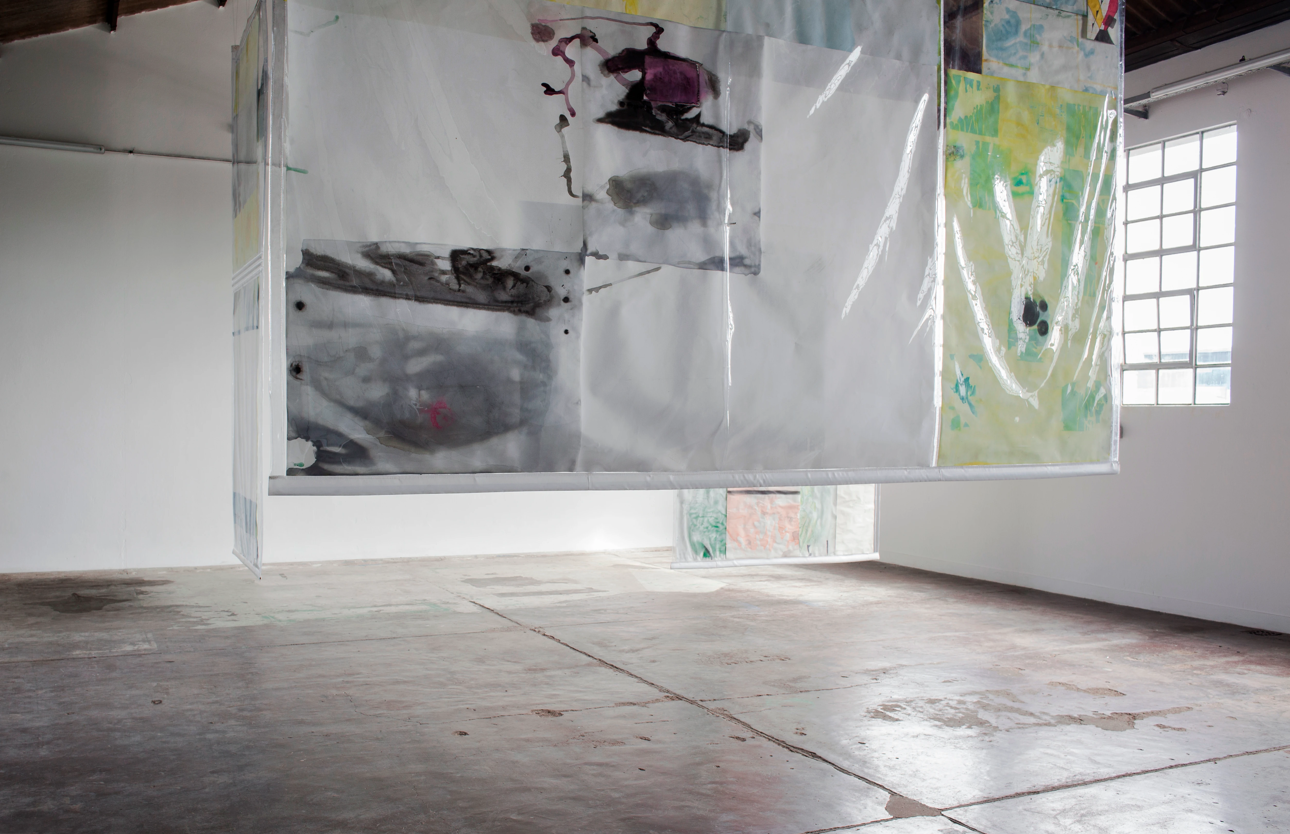 Saga Candado, exhibition view.