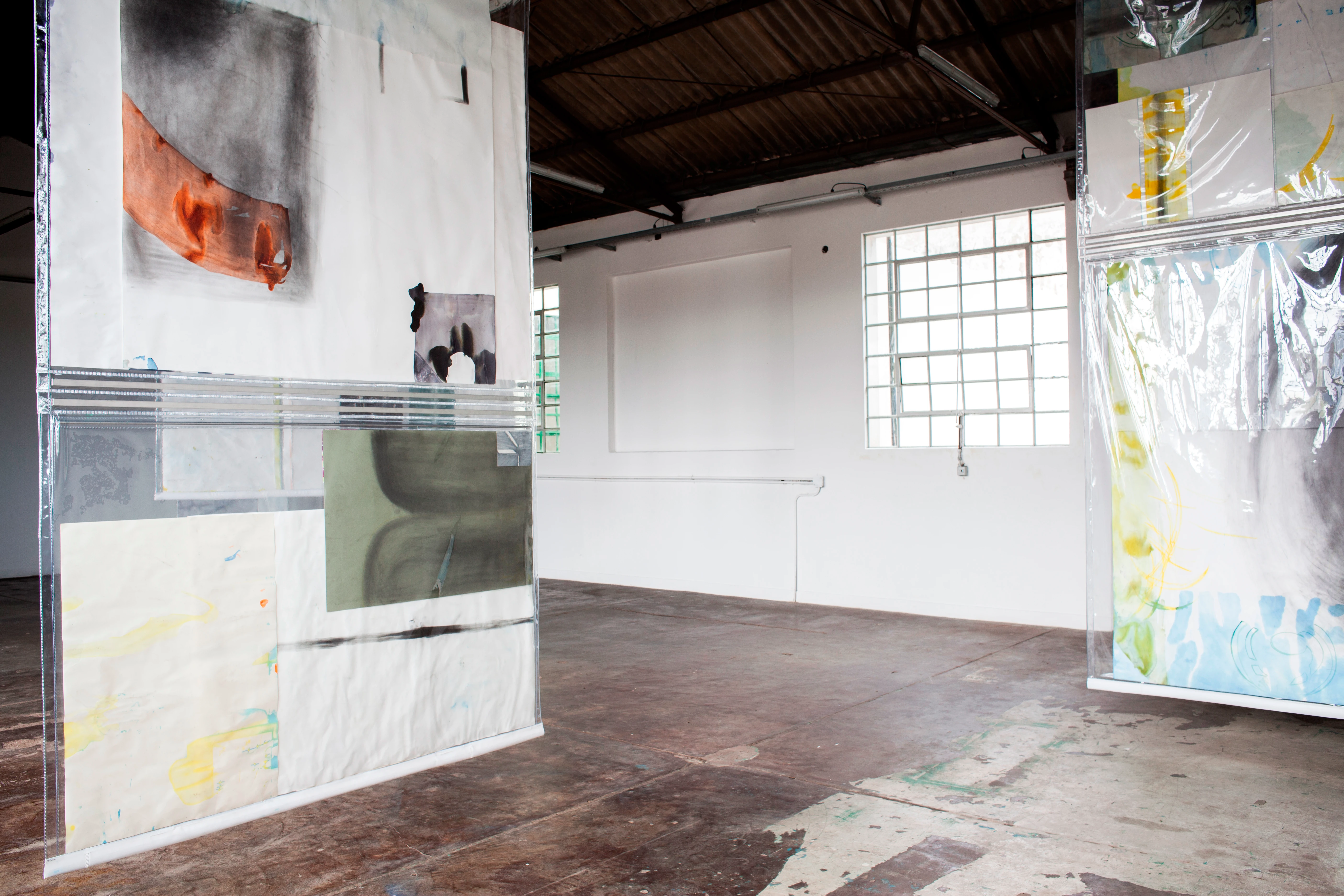 Saga Candado, exhibition view.