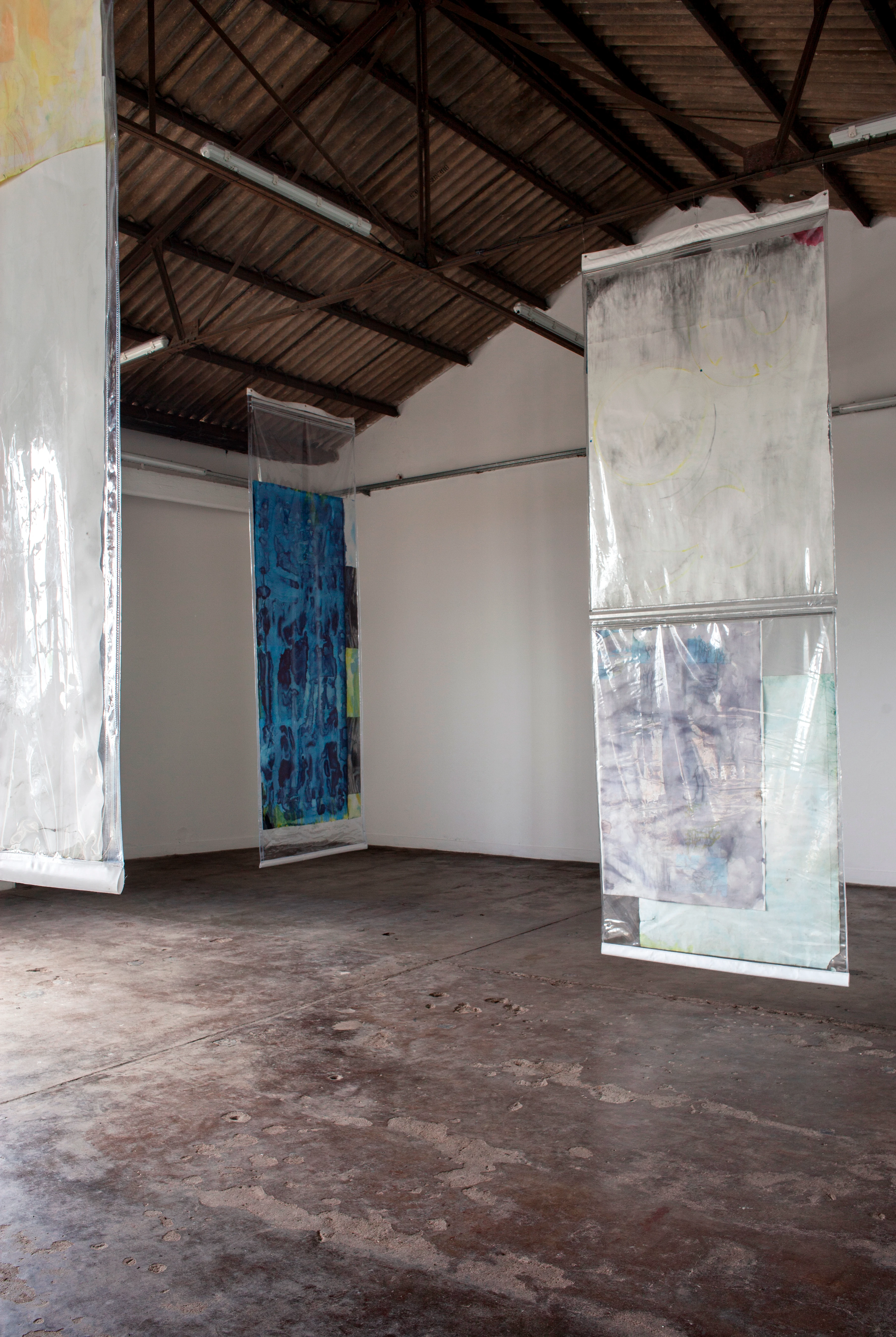 Saga Candado, exhibition view.