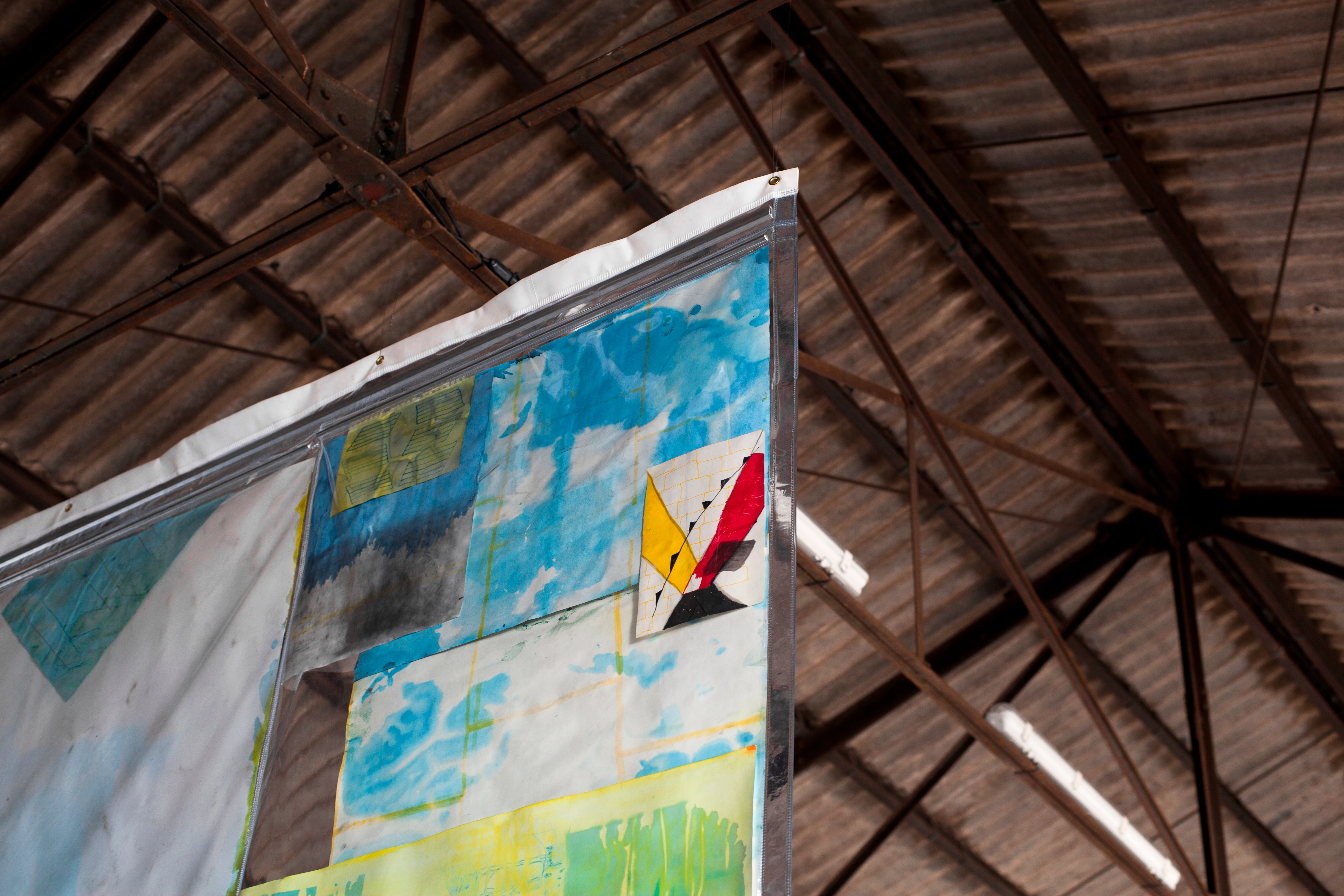 Saga Candado, exhibition view.