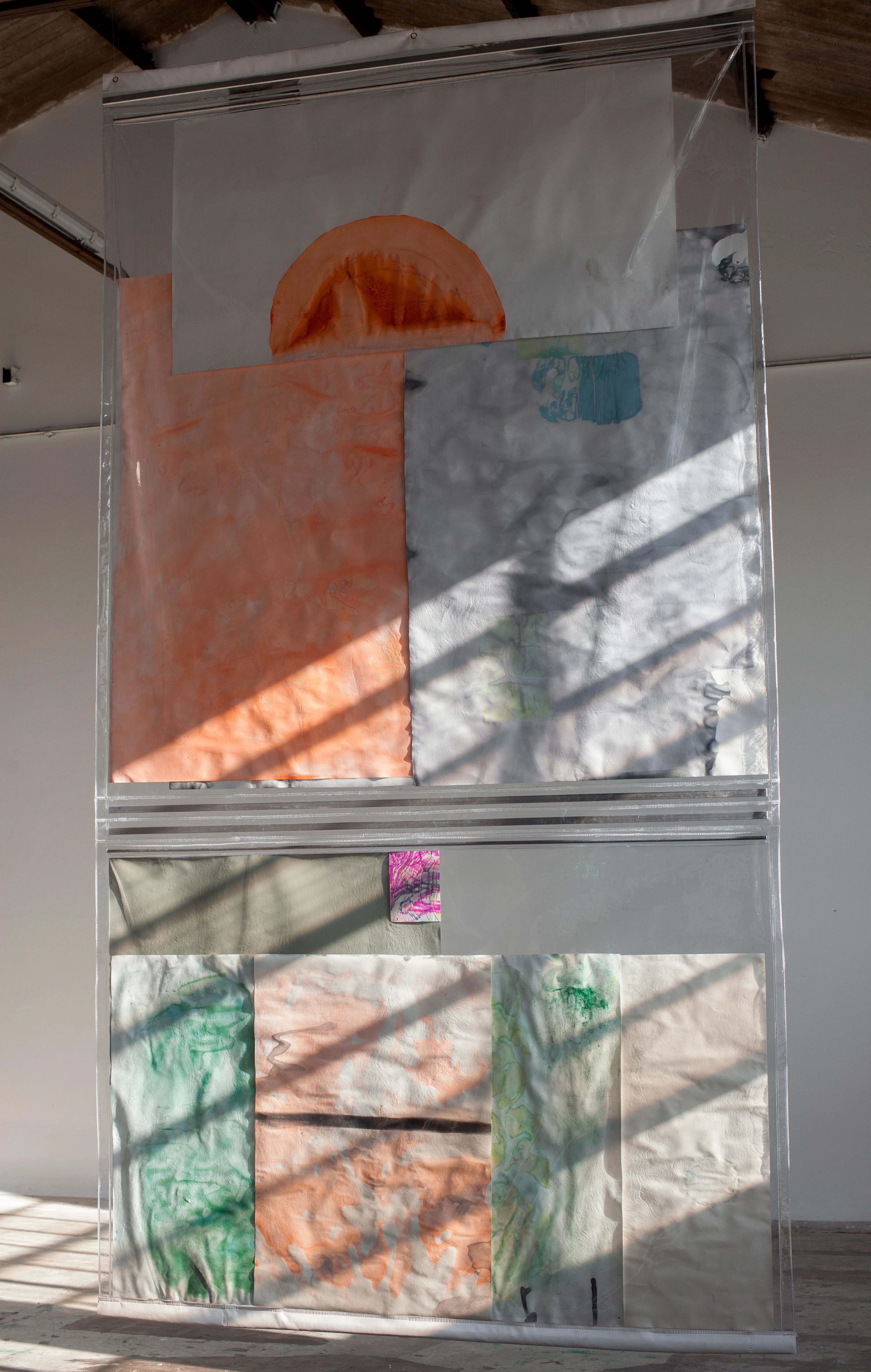 Saga Candado, exhibition view.